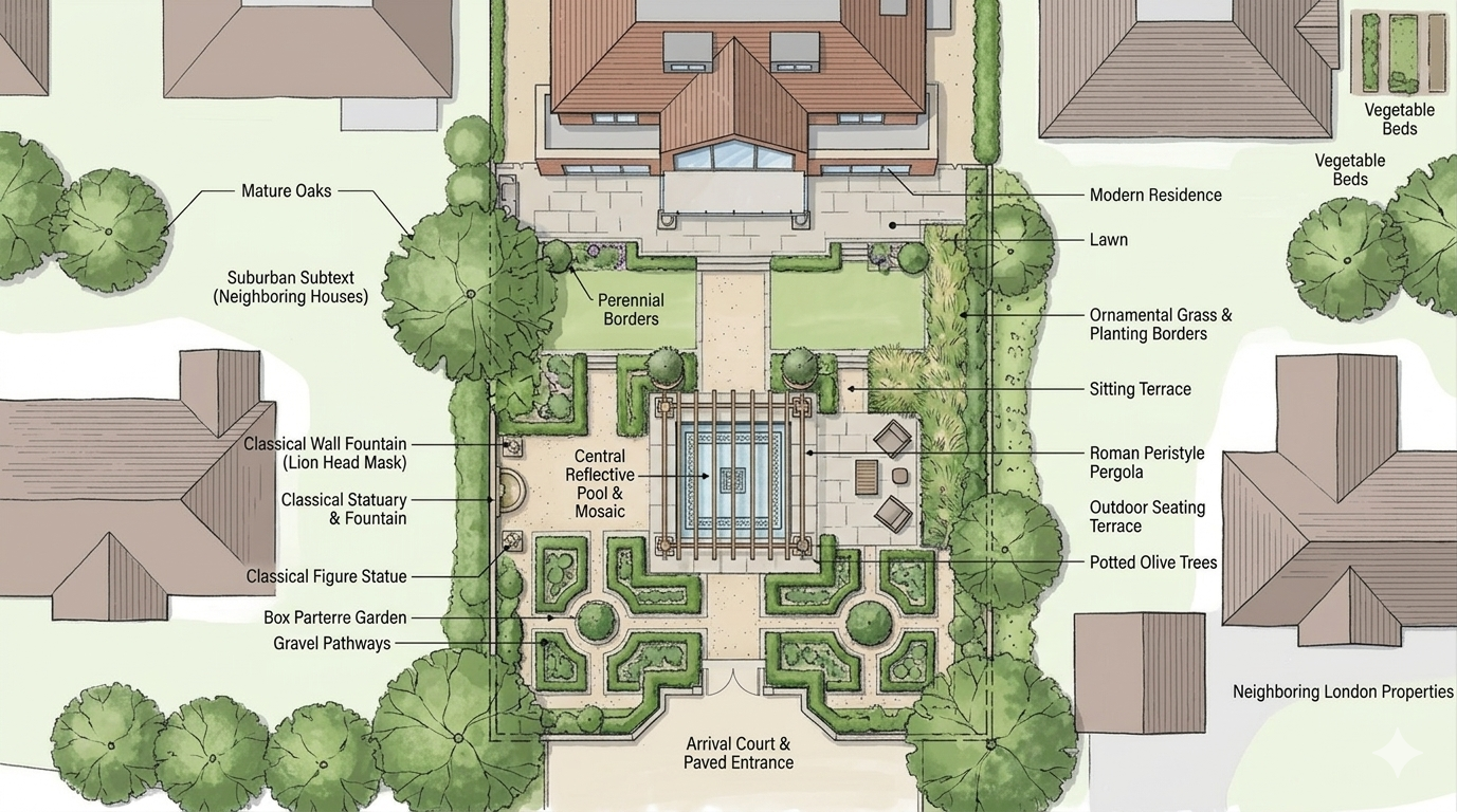 Architectural sketch